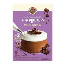 CJ 초코케익믹스 350g, 1개