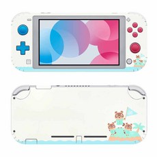 닌텐도스위치 라이트 LITE 동물의숲 하우징 꾸미기 케이스 DIY 스킨 스티커 보호필름 NINTENDO SWITCH, AB