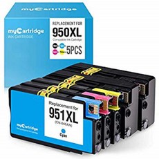 myCartridge Compatible Ink Cartridge Replacement for HP 950XL ( Black Cyan Yellow Magenta 5 pk ), 1, 단일상품