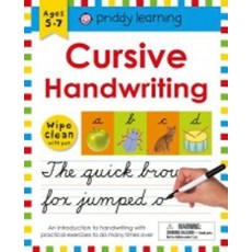 Wipe Clean Workbook:Cursive Handwriting: Ages 5-7; Wipe-Clean with Pen, Wipe Clean Workbook, Roger Priddy(저), Priddy Books Us