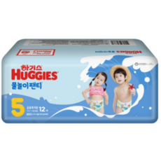 하기스 물놀이 팬티 기저귀 남여공용, 특대형(XL), 420매