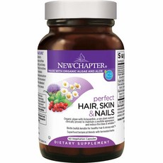 New Chapter Hair Skin & Nails 미국 뉴챕터 헤어 스킨 네일 비오틴 아스타잔틴 함유 60캡슐 (포장다양)