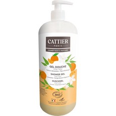 까띠에 무염 샤워 젤 클레멘타인 오렌지 블라썸 CATTIER Gel Douche a la Clementine et Fleur d