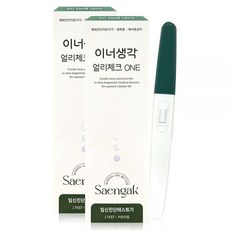 얼리임테기 이너생각 얼리체크 임신테스트기 임신 진단, 1개