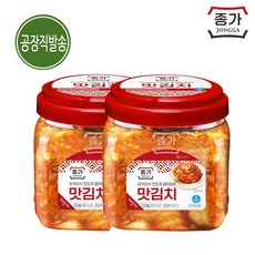 종가집 맛김치 1.2kg(PET) x2개/ 신선한김치 공장직발송~, 1200g, 2개