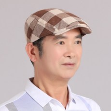 여름남성노인메쉬헌팅캡