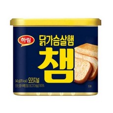 하림 닭가슴살 햄 챔 오리지널, 340g, 5개