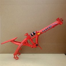 자전거프레임 접이식자전거 부드러운꼬리 선반 킥보드 타입학생 16inch20inch튜닝카 ., T06-20inch빨간색 접이식 감진 선반