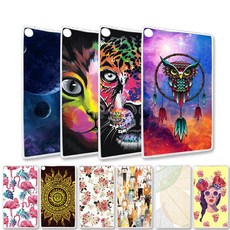 레노버 탭 E10 E8 E7 P10 M8 M10 케이스 레노버 A7 30 A7 50 Phab 플러스 소프트 TPU 가방 용 실리콘 커버|카메라 케이스|, 1개, 단일