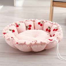 다바리스튜디오반려동물마크라메바스켓방석