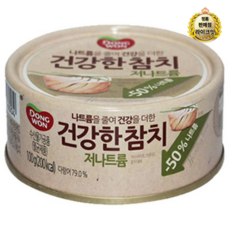 동원 건강한 참치 저나트륨, 100g, 4개