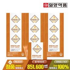 프라임 효소 카무트 브랜드밀 30포 10박스 / 고구마맛 카뮤트 발효 분말 유산균 비타민C, 10개, 90g