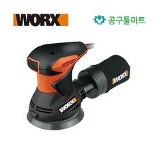 웍스 오비탈 원형 샌더 유선 5인치 전기 샌딩기 샌드페이퍼 WX652.1 센드기 WORX