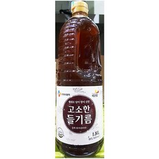 업소용 식당 식자재 이츠웰 들기름 1.8L X6 실온보관 대용량 국산참 팩 막국수 저온압착, 1개