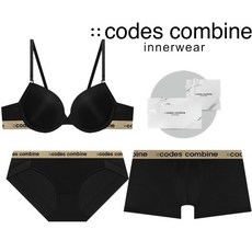 (백화점 상품) [선물포장]남여커플속옷세트CDWBRBPDRB61BK 3468944 75B_95 | 100 상품 이미지