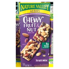 네이쳐벨리 Nature Valley Fruit & Nut Chewy Granola Bar Trail Mix 48개 (개당 1.2oz) (과일과 견과류 그라놀라 바), 1개