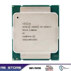 인텔 제온 E5 2650 V3 2.3Ghz 10코어 LGA CPU 프로세서, 한개옵션1