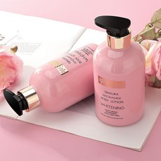 Sakura Niacinamide Body Lotion Care 500ml 사쿠라 나이아신아마이드 바디 로션 케어 500ml 화이트닝 보습, 1개