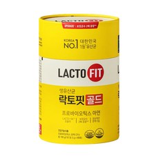 종근당건강 락토핏 골드, 180g, 4개