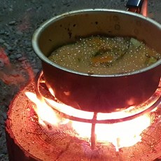통불 캠핑 버너 통나무 장작 우드 스토브 화목 불멍 화로 난로 나는차였어 협찬, 고급형_S(16~19cm)