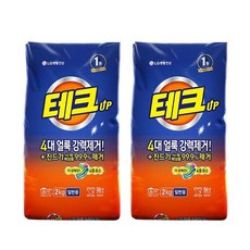 테크 분말세제 일반 리필 2KG 2개