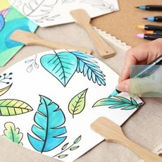 물고기부채만들기