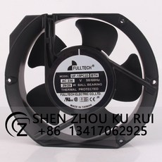 UF15PC23BTH 케이스 냉각 선풍기 FULLTECH AC230V 0.12A 172x150x51mm 17cm 17251 수납 PDB 축 원심 공기, [01] UF-15PC23, [01]  RGB, [01] Black, 1개