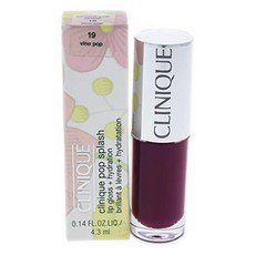 크리니크 팝 스플래쉬-19 비노 팝 바이 크리니크 여성용-0.14 Oz Lip Gloss 0.14 Oz 0.14 Ounce PROD167, 상세 설명 참조0, 19 vino pop