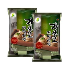(냉장)CJ제일제당 가쓰오 메밀생면(4인분)x2개, 1세트
