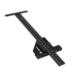 Drillpro 100x300mm 다용도 목공용 각도자 눈금자 직각자