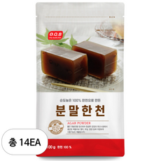 오큐비 분말한천, 100g, 14개