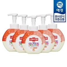 랩신 V3 컬러체인징 포밍 핸드워시 복숭아향, 5개, 500ml