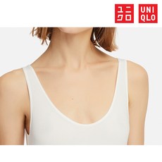 일본 유니클로 여성 에어리즘 이너웨어 탱크탑 에어 쿨 데일리 속옷 민소매 기본 나시 3개 set