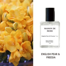 잉글리쉬 페어 앤프리지아 타입 룸스프레이 섬유향수 드레스퍼퓸 30ml + 8ml, 8ml화이트스웨이드, 잉글리쉬페어 앤 프리지아