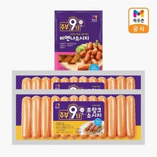 [목우촌] 주부9단 인기햄세트 (프랑크500g+프랑크500g+비엔나450g), 1개, 단품