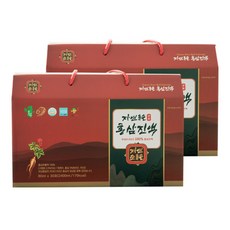 홍삼진액 옻이랑 자연순 홍삼즙 6년근 홍삼추출액 100% 30포 x 2박스(2개월분)