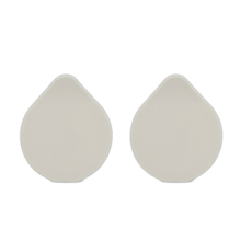 실리콘 컵받침 겸용 컵뚜껑 전자레인지 사용가능 5color 2개입, 아이보리, 2개