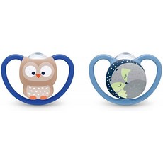 NUK 스페이스 치과교정기 18-36개월(2회), 단일상품, 단일상품
