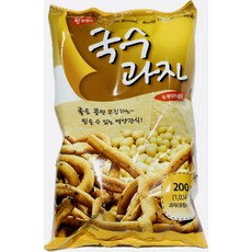 두부로 만든 영양간식 국수과자