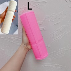 미적인 트위스트 실리콘 몰드 원통형 키 큰 버블 기둥 캔들 소이 왁스, 1.L