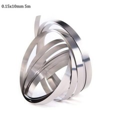 스폿 용접기 스팟 110m 1P4P 리튬 18650 배터리 용 니켈 스트립 용접 장비 팩용 벨트, 0.15x10mm 5m, 1개