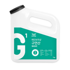 레인보우샵 G1 구연산 베이직 왕톡톡이, 1kg, 1개