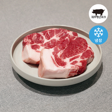 [제주청년포크] 제주흑돼지 목살 수육용 보쌈용 두께 5cm 1kg, 1개, 500g