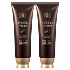 려 약령원 프리미엄 탈모증상케어 두피모발팩 230ml 1+1 두피트리트먼트, 2개
