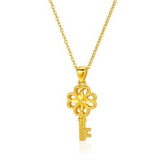 열쇠순금목걸이