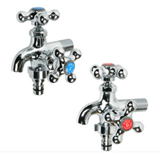 두갈래수도꼭지 양갈래수도꼭지