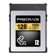 ProGrade Digital 128GB CFexpress 타입 B 메모리 카드 골드, 1) 128gb, 1개