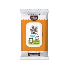 (2개)에티펫 손발 엉덩이 깨끗 도톰한 티슈 100매, 본상품선택, 100개, 2개