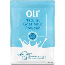 호주 올리6 Oli6 Goat Milk 100% 퓨어 내추럴 산양 밀크 파우더, 1kg, 1개
