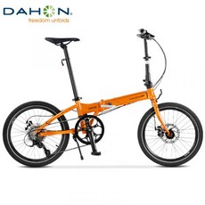 다혼 DAHON 20 인치 가변 속도 초경량 성인 접이식 자전거 다혼스피드D9 제트스트림 inch 스타일 style, 20인치, 오렌지